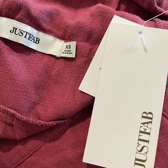 New ~  JUST FAB ~  Jumpsuit/Romper XS~Summer Vibes! FALL - Picture 8 of 9